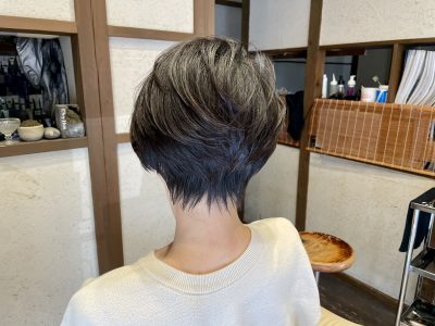 大人ショートカット　りずむヘアデザイン　還元美養りずむ南青山　30代　40代　50代　60代　